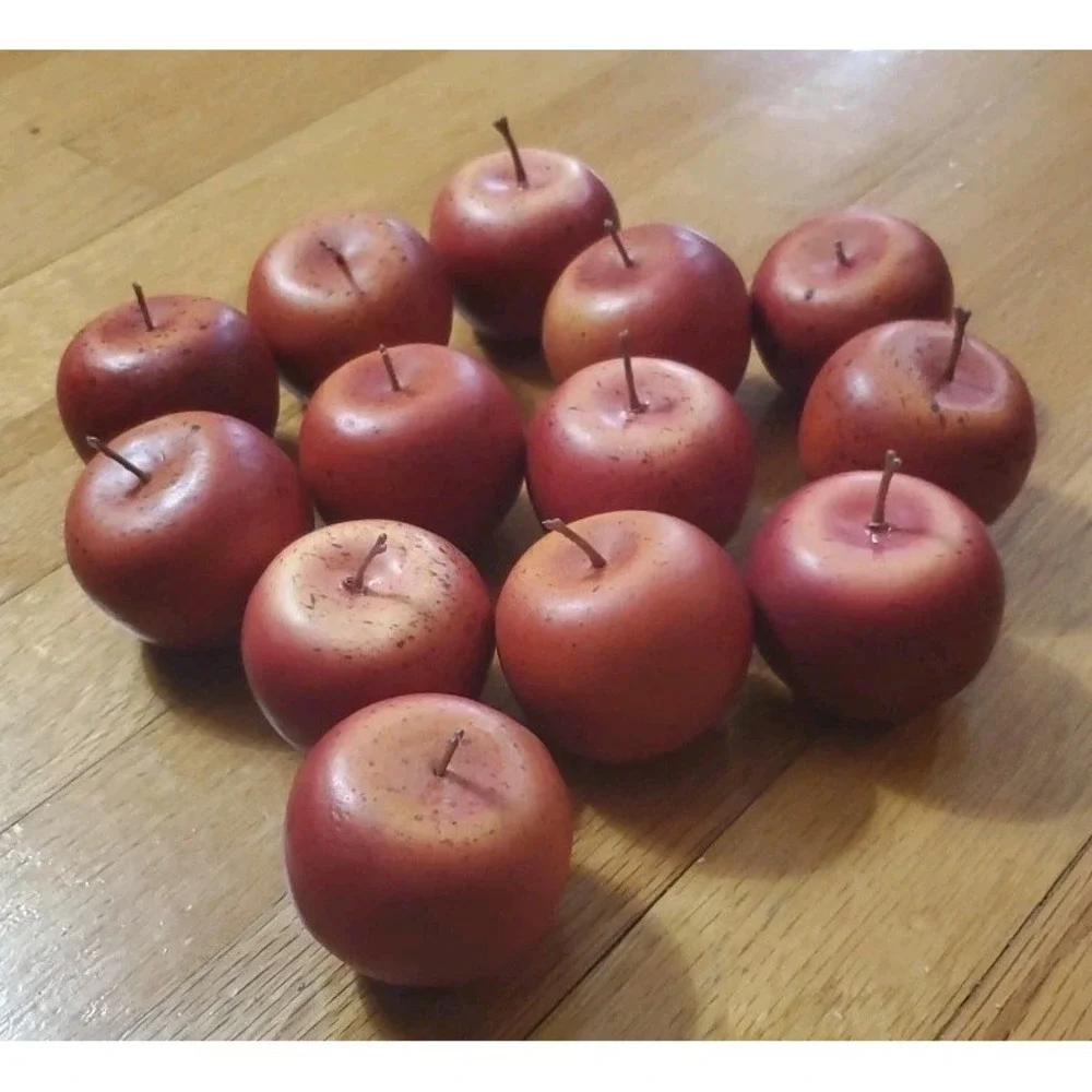 Faux Fake Fruit Crab Apple‎ Home Decor Artificial Lot Of 13